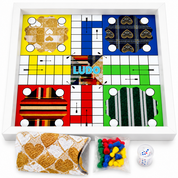 Personalized Ludo Board Game - Custom Image/Photo Gift